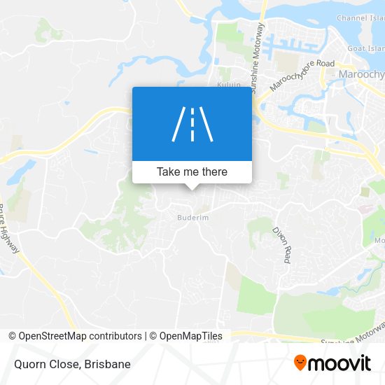 Quorn Close map