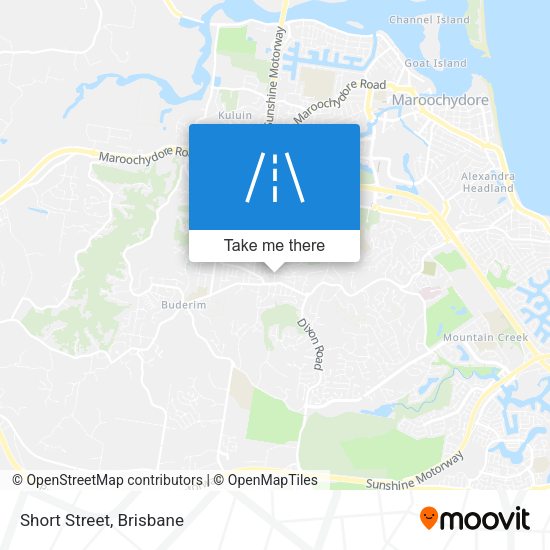Short Street map