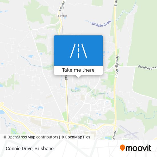 Connie Drive map
