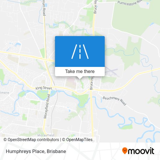 Humphreys Place map