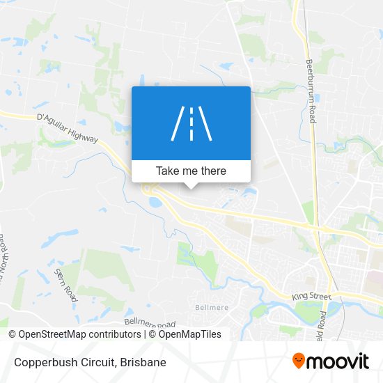 Copperbush Circuit map