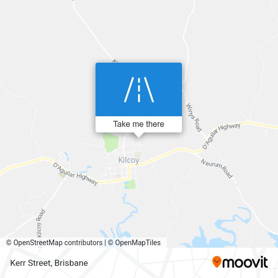 Kerr Street map