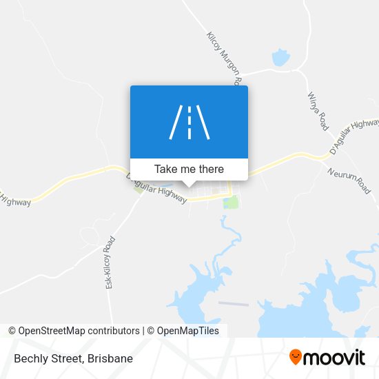 Bechly Street map