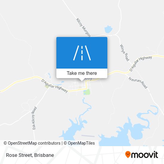 Rose Street map