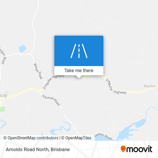 Arnolds Road North map