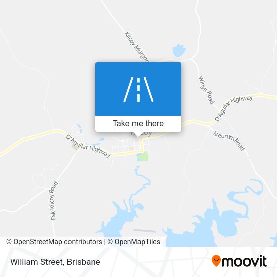 William Street map