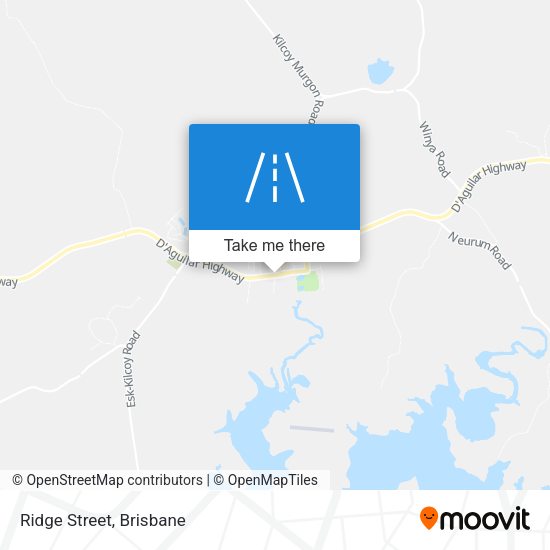 Ridge Street map