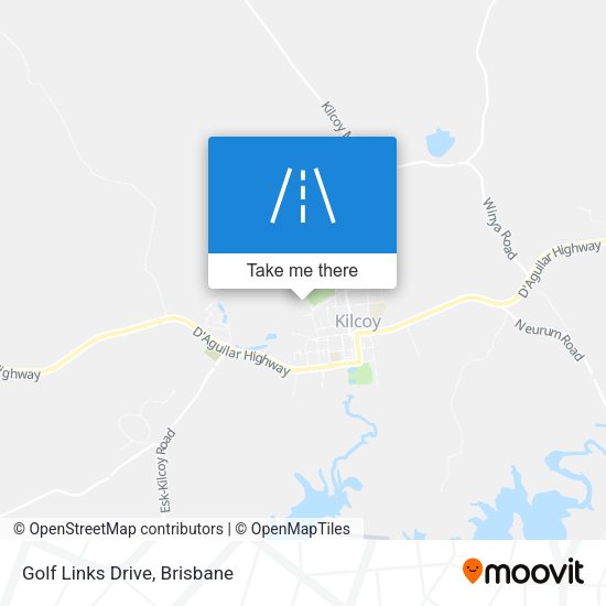 Golf Links Drive map