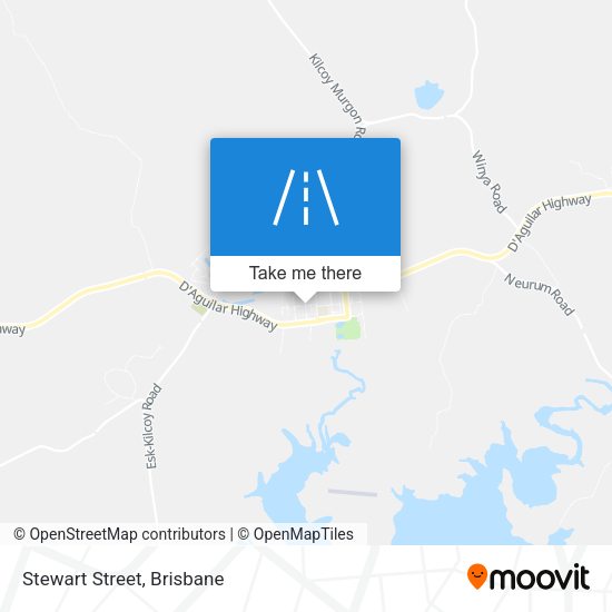 Stewart Street map