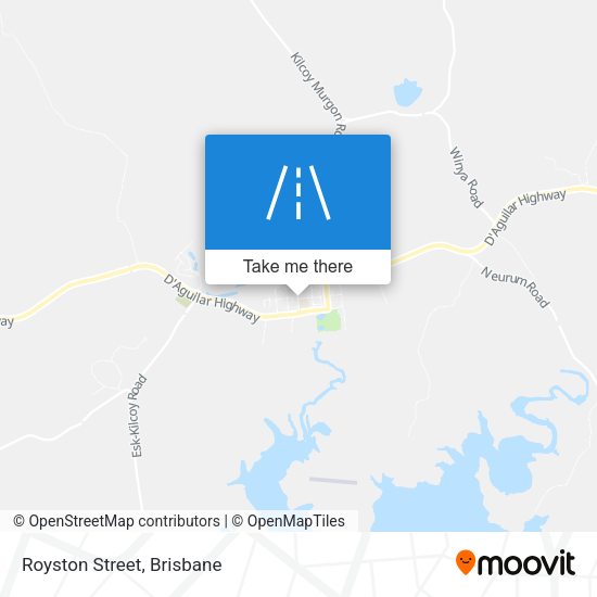 Royston Street map