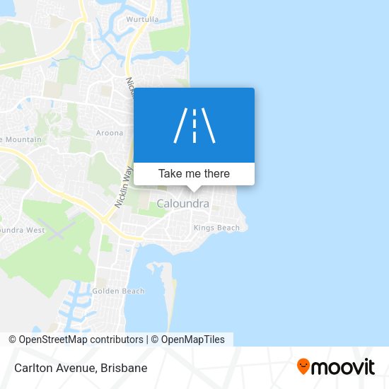Carlton Avenue map