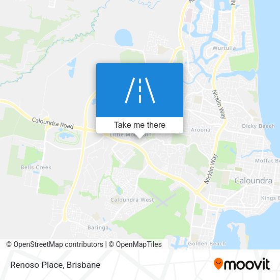 Renoso Place map