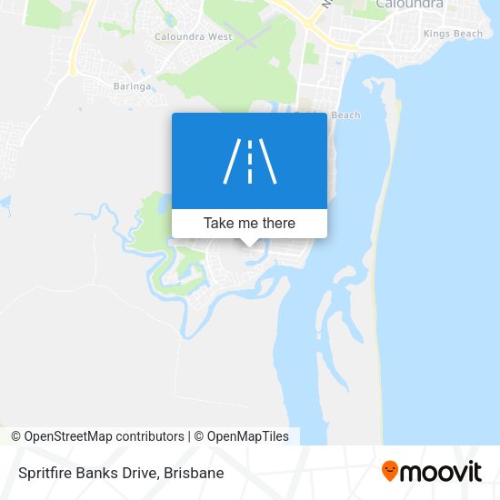 Spritfire Banks Drive map