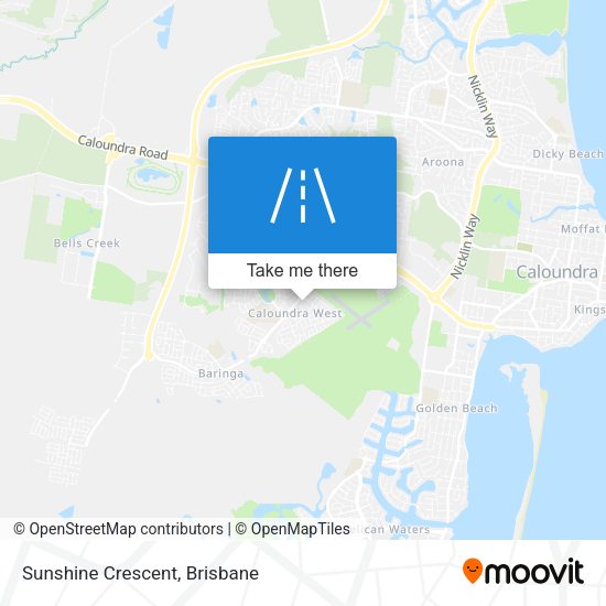 Sunshine Crescent map