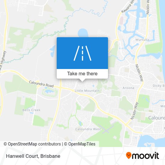 Hanwell Court map