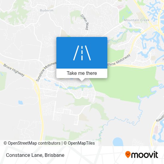 Constance Lane map