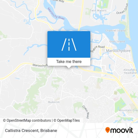 Callistra Crescent map