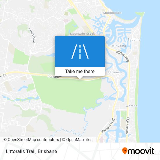 Littoralis Trail map
