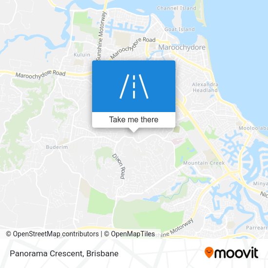 Panorama Crescent map