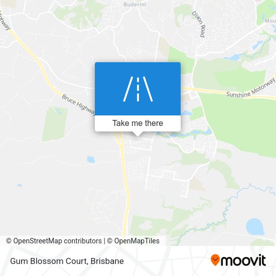 Gum Blossom Court map