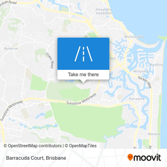 Barracuda Court map