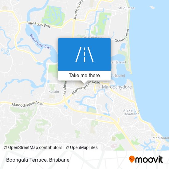 Boongala Terrace map