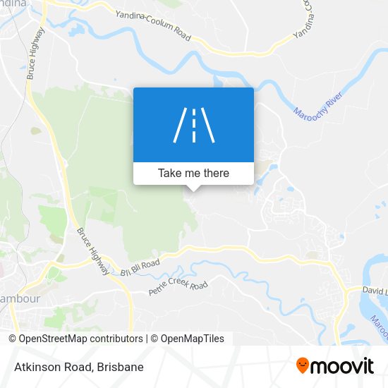 Atkinson Road map