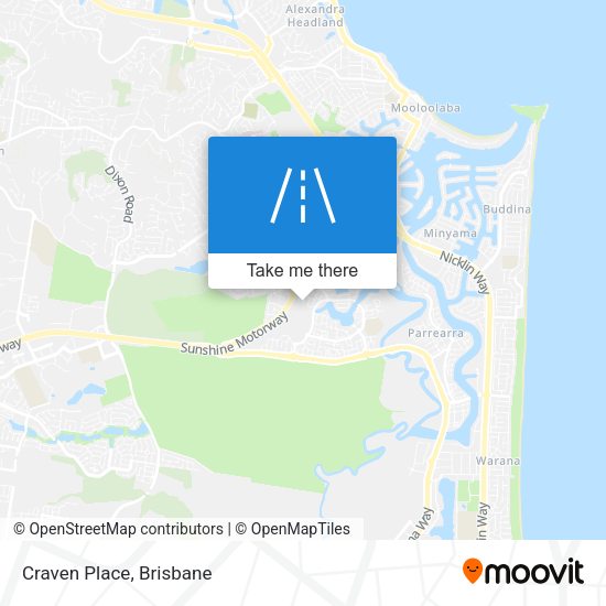 Craven Place map