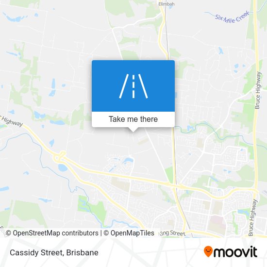 Cassidy Street map