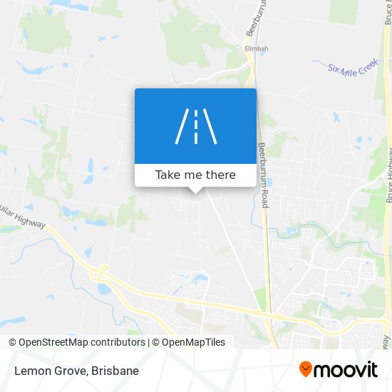 Lemon Grove map