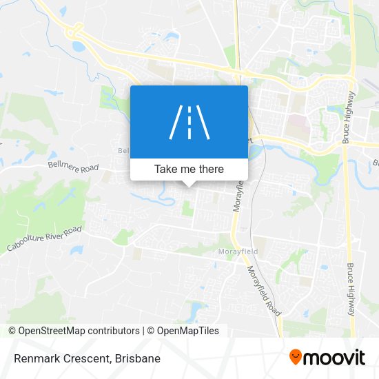 Renmark Crescent map