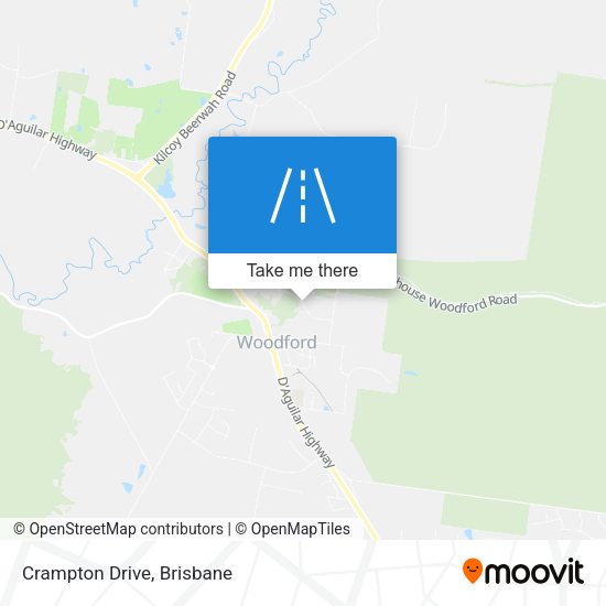 Crampton Drive map