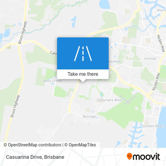 Casuarina Drive map