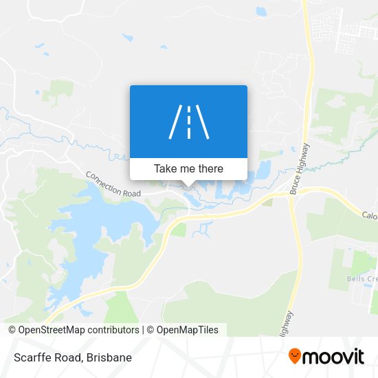 Scarffe Road map