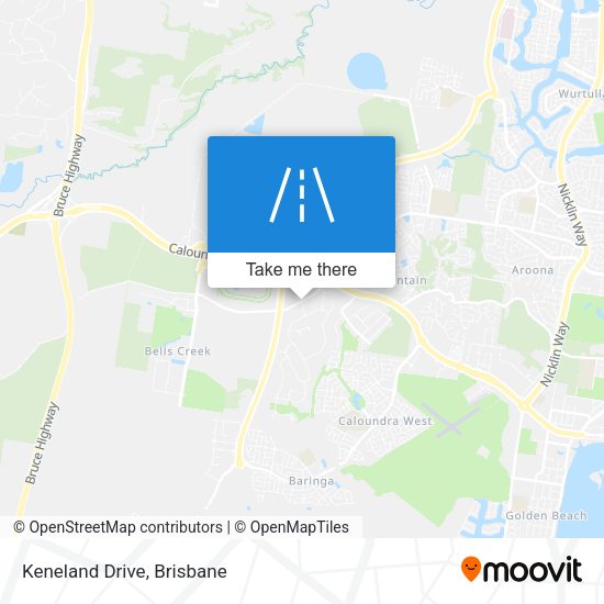Keneland Drive map