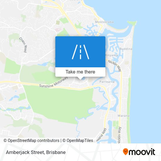 Amberjack Street map