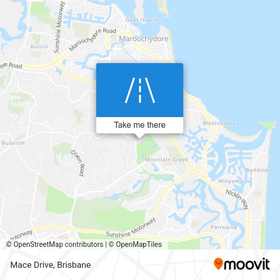 Mace Drive map