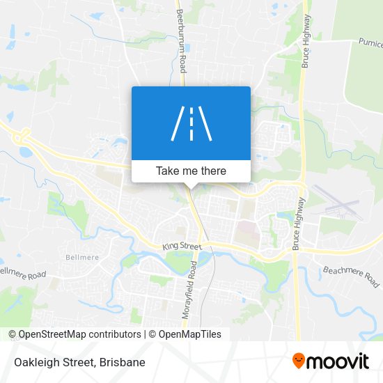 Oakleigh Street map