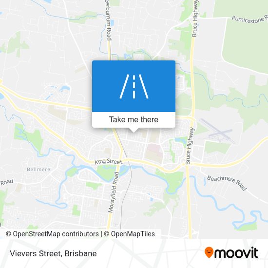 Vievers Street map