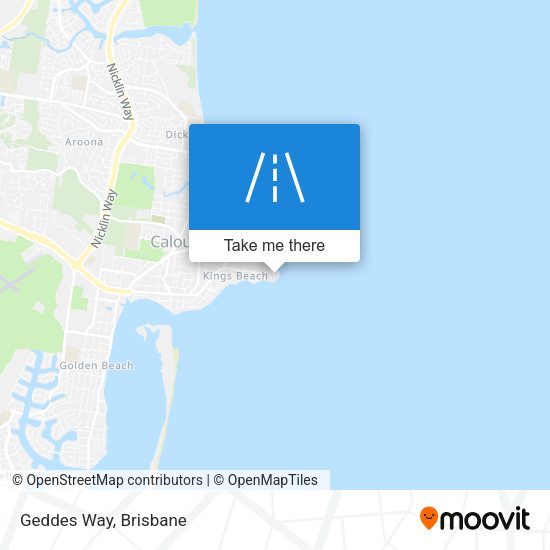 Geddes Way map
