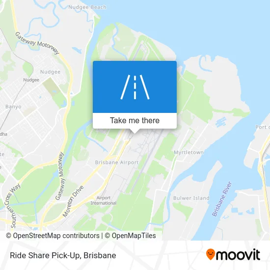 Mapa Ride Share Pick-Up