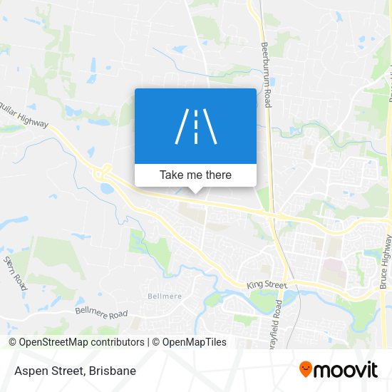Aspen Street map