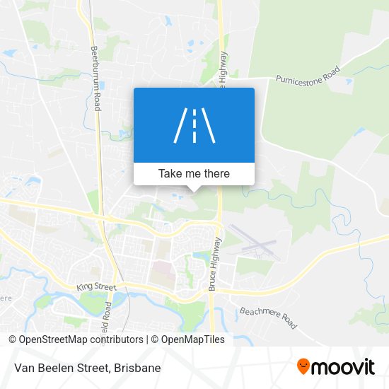 Van Beelen Street map