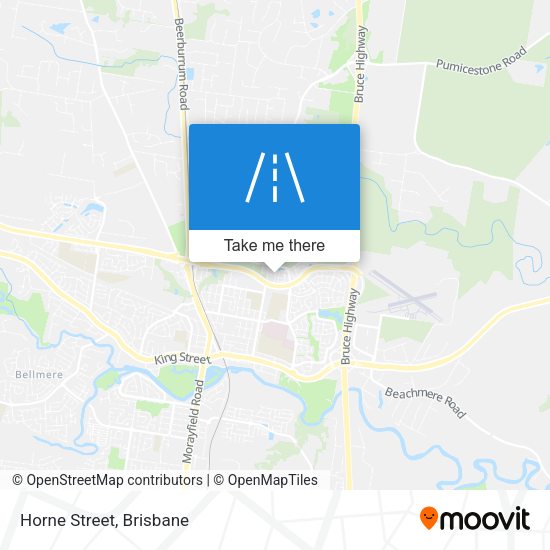 Horne Street map