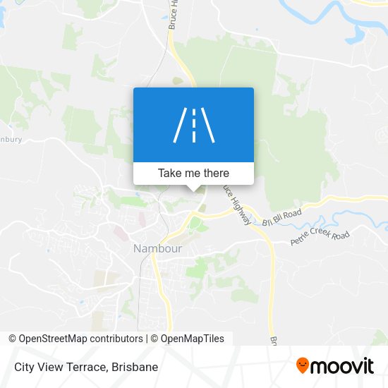 City View Terrace map