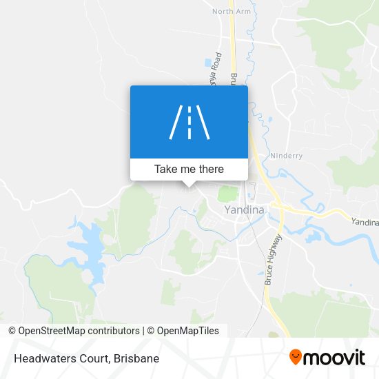 Headwaters Court map