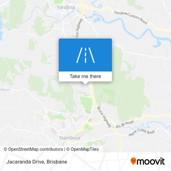 Jacaranda Drive map