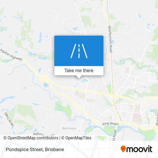 Pondspice Street map