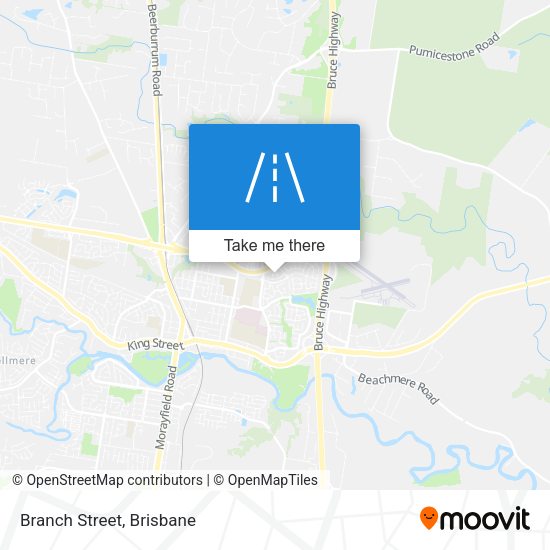 Branch Street map