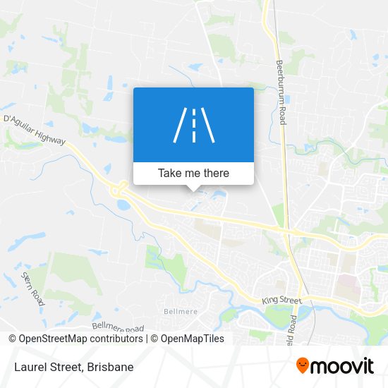 Laurel Street map